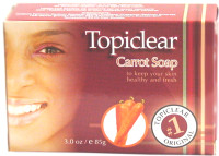 Topiclear Carrot Soap 3 oz / 85 g