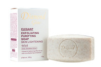 Diamond Glow Elegant Exfoliating Purifying Skin Lightening  Soap 7oz / 200g