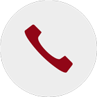 A maroon toll-free icon that can be dialed from landlines with no charge to the person placing the call.