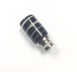 Stainless Jade Glass Drip tip