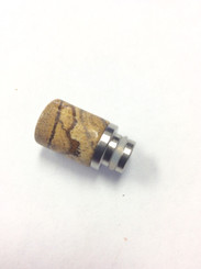 Stainless Natural Glass Drip Tip