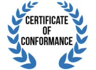 COC - Certificate of Conformance Charge