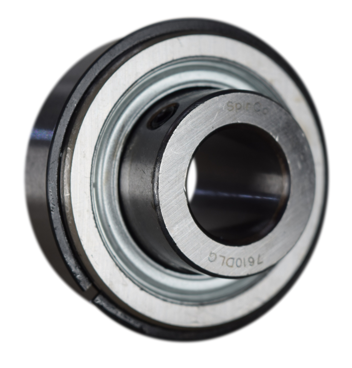 7610DLG 5/8" Ball Bearing With Set Screws and Snap Ring