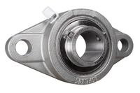 1" Stainless Steel Two Bolt Flange Bearing SSUCFL205-16, SUCSFL205-16, MUCFL205-16