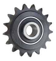 17 Tooth Steel Idler Sprocket for #40 Roller Chain