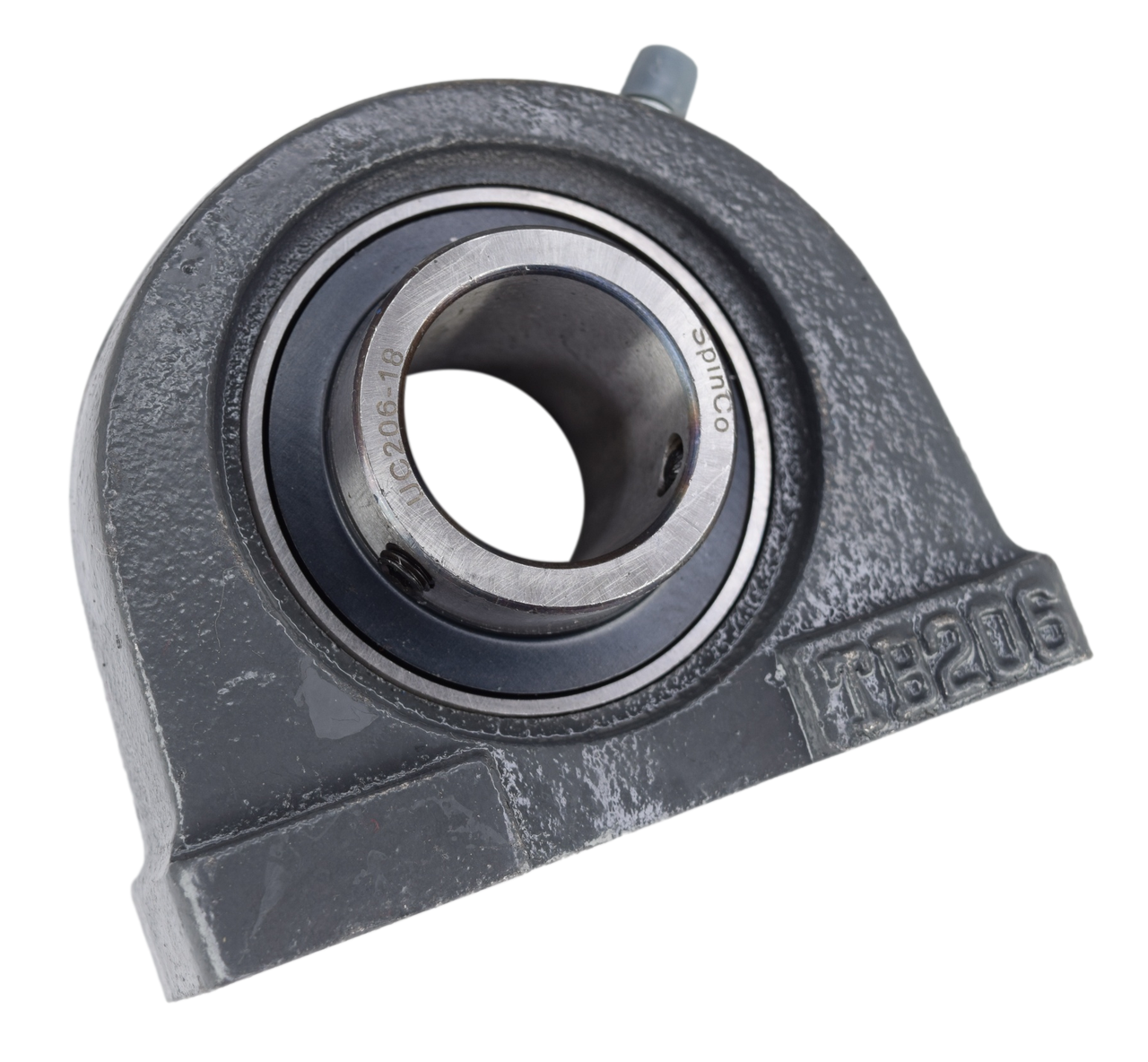 MAPLE ACE UCPA205-16 Tapped Base Pillow Block Bearing - 1" Bore, Triple Lip Seal