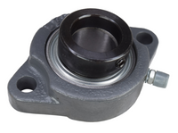 1" Light Duty Two Bolt Flange Bearing W/ Lock Collar ALF205-16G, FHLF205-16G, KHLFL205-16