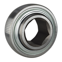 W208KRRB6, HPS106GP Special Ag Bearing Hex Bore