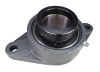 2-7/16" Two Bolt Flange Bearing W/ Lock Collar HCFT212-39, RCJT-2-7/16, VF2E-239, F2B-SXR-207