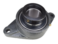 2-1/4" Two Bolt Flange Bearing W/ Lock Collar HCFT212-36, RCJT-2-1/4, VF2E-236, F2B-SXR-204