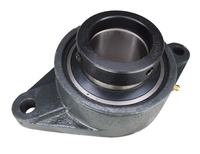 2-3/8" Two Bolt Flange Bearing W/ Lock Collar HCFT212-38, RCJT-2-3/8, VF2E-238, F2B-SXR-206