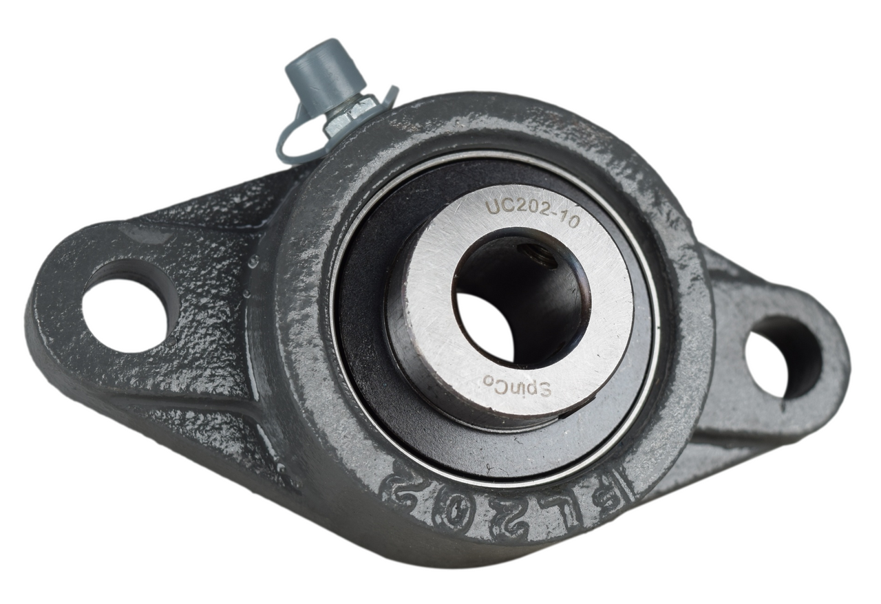 UCFL 202-10 5//8 I.D Flange Bearing 2-Bolt Set Screw Collar: No 3//8 Bolt Size 154010