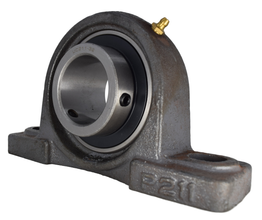 2 Roulements à Billes Auto-alignants UCP211 - Alésage 55mm, Base Pleine, 2 Trous De Fixation