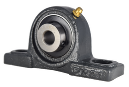 Self Aligning 1/2 Bore UCP201-8 Pillow Block Mounted Ball Bearing PGN Solid Cast Iron Base 2 Pack