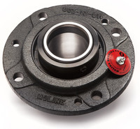 1-3/16" M2000 Heavy Duty Four Bolt Piloted Flange Bearing