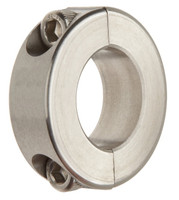 2-1/2" Stainless Steel Double Split Shaft Collar