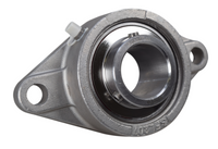 1-3/8" Stainless Steel Two Bolt Flange Bearing SSUCFL207-22, SUCSFL207-22, MUCFL207-22