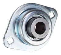 1/2" Rigid Flush Mount Pressed Steel Two Bolt Flange Bearing CSBPFL201-08M