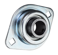 5/8" Rigid Flush Mount Pressed Steel Two Bolt Flange Bearing CSBPFL202-10M
