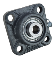 1/2" Four Bolt Flange Bearing SBF201-08G, F4B-SC-008, VF4S-208, SF-8