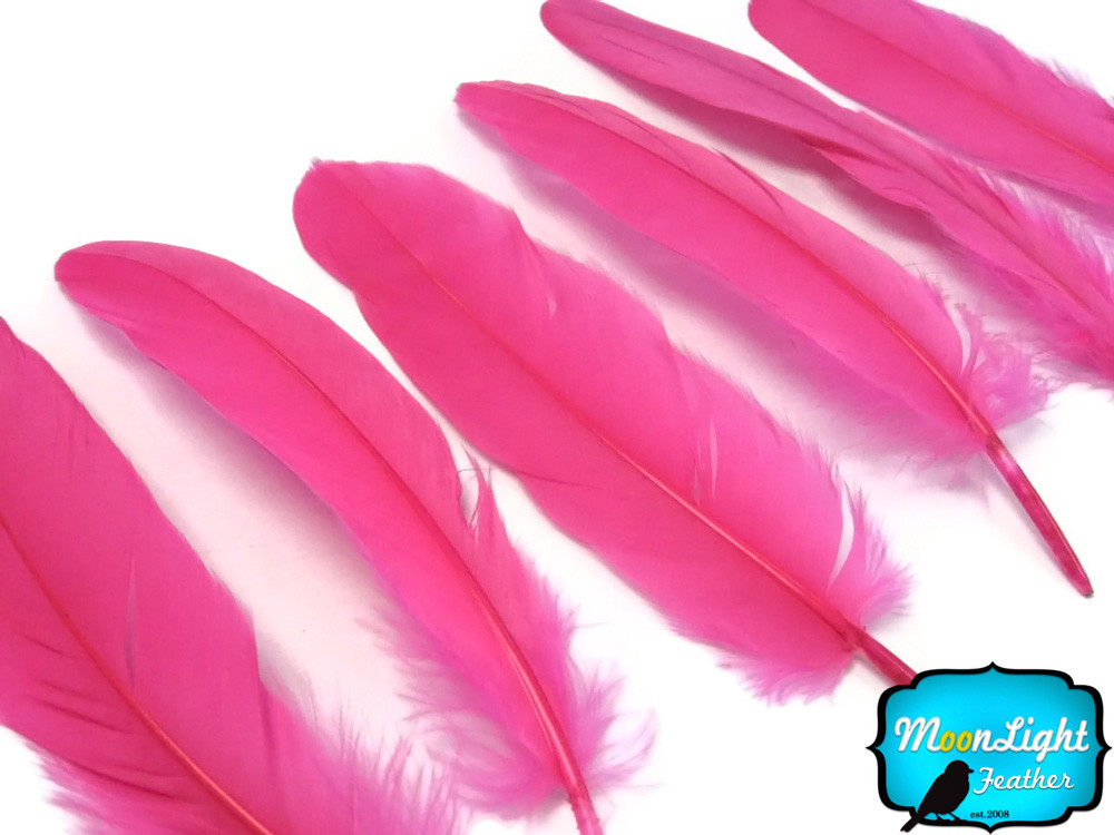 0.3 oz Hot Pink Goose Satinettes | Moonlight Feather