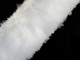 These high quality white marabou feather trim is soft and fluffy. It can be used for fashion design, clothing, costumes, cosplay, and decor.
