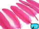 Hot Pink Goose Satinettes Wholesale Loose Feathers (Bulk)