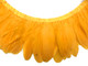 Bright yellow fluffy goose feathers