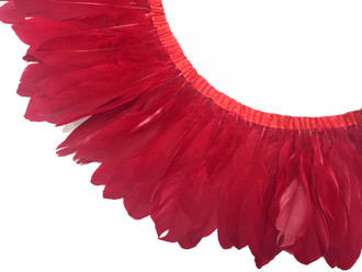 Red Goose Nagoire And Satinettes Feather Trim