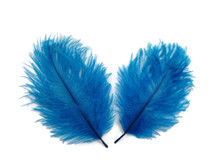 1 Pack - Turquoise Blue Ostrich Small Confetti Feathers 0.3 Oz