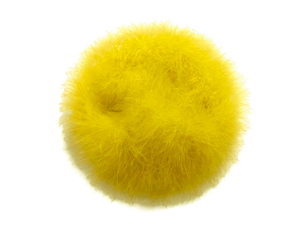 2 Yards Yellow Turkey Medium Weight Marabou Feather Boa 25 Gram Costume 