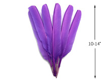 1/4 Lb - Lavender Turkey Pointers Primary Wing Quill Large Wholesale Feathers (Bulk)