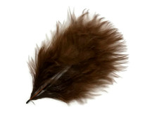 1 Pack - Brown Turkey Marabou Short Down Fluff Loose Feathers 0.10 oz. 