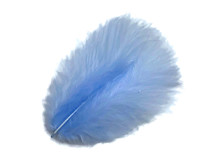 1 Pack - Baby Blue Turkey Marabou Short Down Fluff Loose Feathers 0.10 Oz.