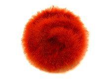 2 Yards - Orange Turkey Medium Weight Marabou Feather Boa 25 Gram