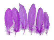1 Pack - Lavender Goose Satinettes Feathers 0.3 Oz.