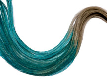 4 Pieces - XL Twilight Blendz Ombre Thin Whiting Farm Rooster Hair Extension Feathers 11" and Up