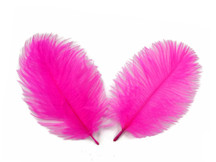 1 Pack - Hot Pink Ostrich Small Confetti Feathers 0.3 Oz