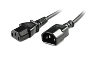 2M IEC C13 to C14 Power Cable