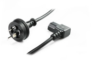2M Wall Plug to Left Angle IEC C13 Power Cable