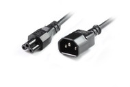 0.5M IEC C5 to C14 Power Cable