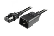 1M IEC C13 to C20 Power Cable