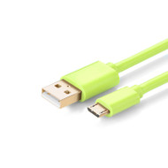 2M Green 5V2A Micro USB 22AWG Sync/Fast Charging Cable