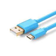 1M Blue 5V2A Micro USB 22AWG Sync/Fast Charging Cable
