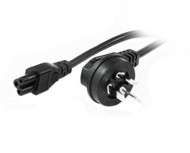 1M Right Angle Wall Plug to IEC C5 Cloverleaf Power Cable