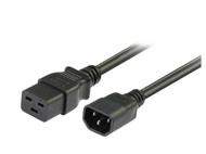 1.5M IEC C14 to C19 Power Cable with 3x1.5mm2 Cord