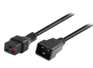3M IEC C19 to C20 Power Cable with IEC Lock
