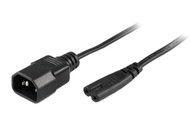 0.2M IEC C7 to C14 Power cable 2.5A