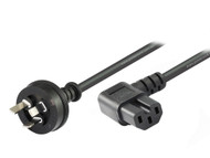 3M Wall Plug to Right Angle IEC C15 High Temperature Power Cable