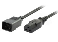 0.5M IEC C20 to C21 High Temperature Power Cable with AUS/NZ Approvals